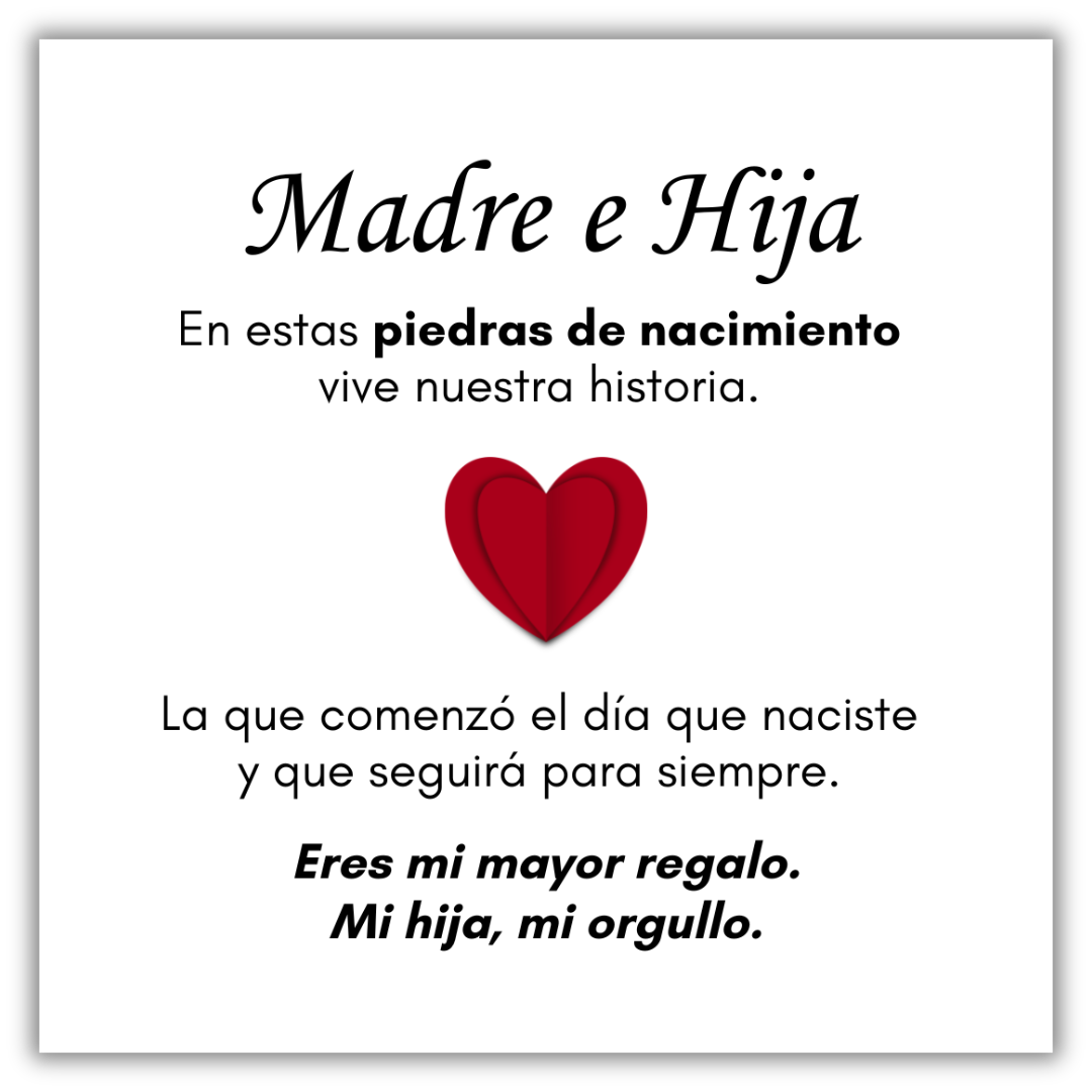 Tarjeta con mensaje