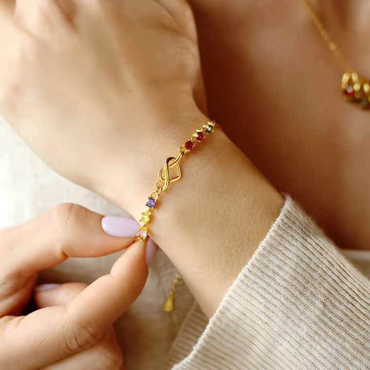 Pulsera Lazo Eterno - Personalizable