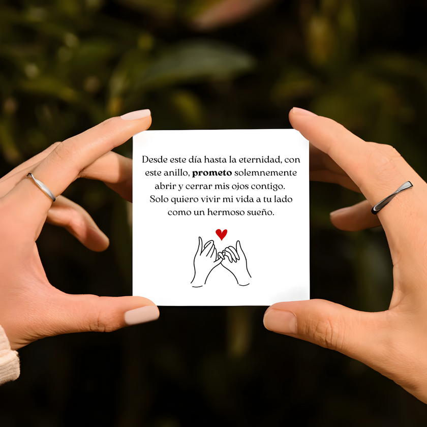 Anillo Promesa de Amor