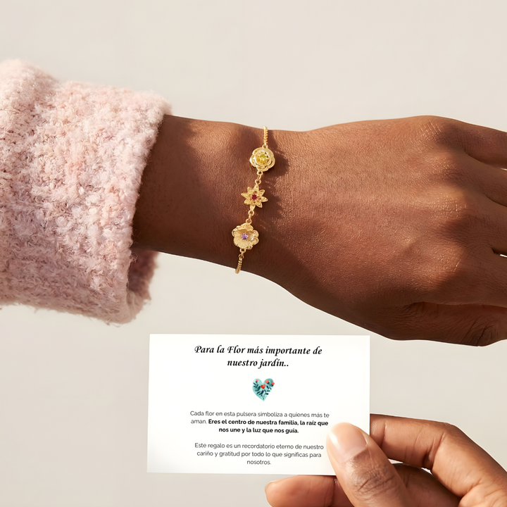 Pulsera Flores de Vida - Personalizable