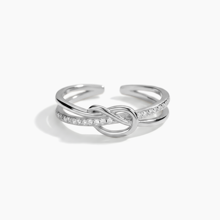 Anillo Nudo de corazón