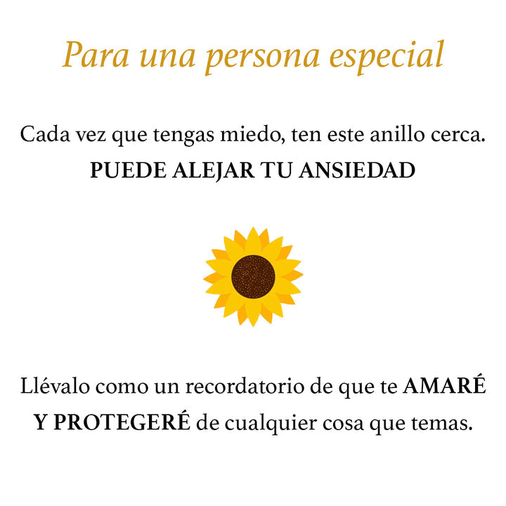 Anillo Girasol