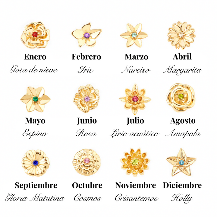 Pulsera Flores de Vida - Personalizable