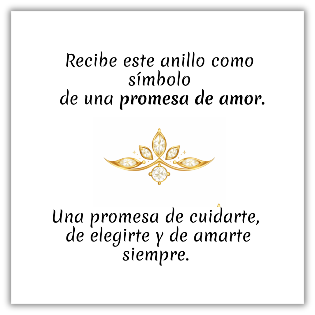 Tarjeta con mensaje
